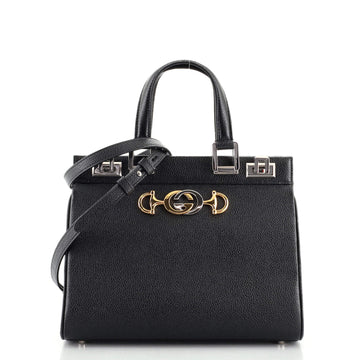Gucci Zumi Top Handle Bag Leather Small