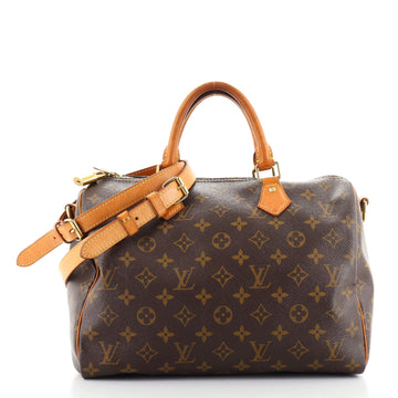 Louis Vuitton Speedy Bandouliere Bag Monogram Canvas 30