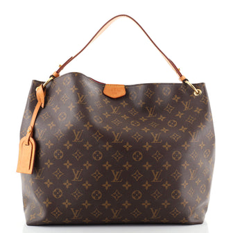 Louis Vuitton Graceful Handbag Monogram Canvas MM