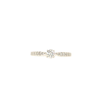 Tiffany & Co. Harmony Ring Platinum and Diamonds with RBC Diamond F/VS1 0.25CT