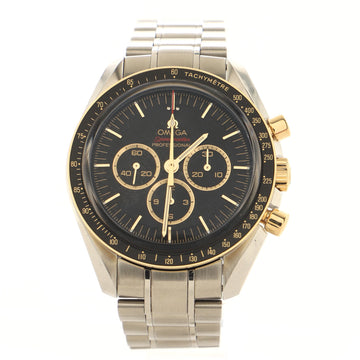 Omega Speedmaster Professional Tokyo Olympic Chronograph Limited Edition Manual Watch Stainless Steel and Yellow Gold 42