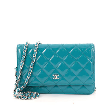 Chanel Wallet on Chain Quilted Patent