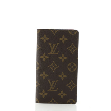 Louis Vuitton Checkbook Cover Monogram Canvas