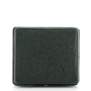 Louis Vuitton Porte-Monnaie Boit Coin Purse Taiga Leather