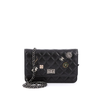 Chanel Lucky Charms Reissue Wallet on Chain Quilted Calfskin