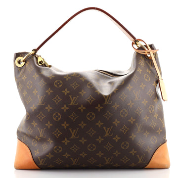 Louis Vuitton Berri Handbag Monogram Canvas MM
