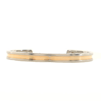 Bvlgari B.Zero1 Cuff Bracelet 18K Rose Gold and Stainless Steel