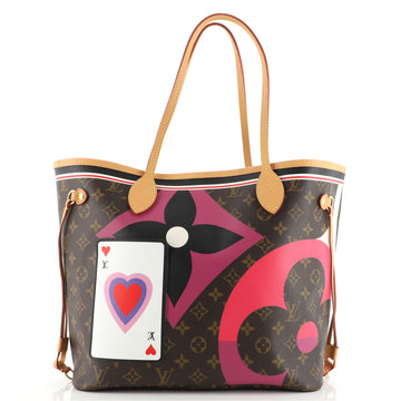 Louis Vuitton Neverfull NM Tote Limited Edition Game On Monogram Canvas MM