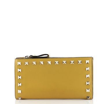 Valentino Rockstud Bifold Wallet Leather Long