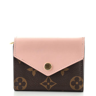 Louis Vuitton Zoe Wallet Monogram Canvas and Leather