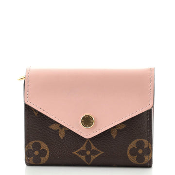 Louis Vuitton Zoe Wallet Monogram Canvas and Leather