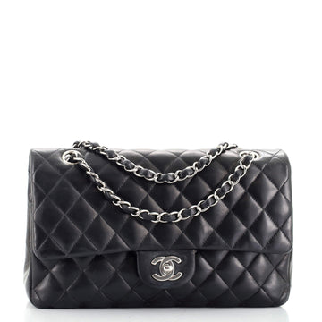 Chanel Classic Double Flap Bag Quilted Lambskin Medium