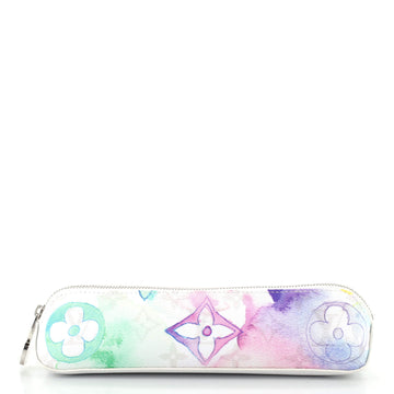 Louis Vuitton Elizabeth Pencil Pouch Limited Edition Monogram Watercolor Canvas