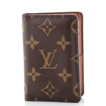 Louis Vuitton Pocket Organizer Monogram Canvas