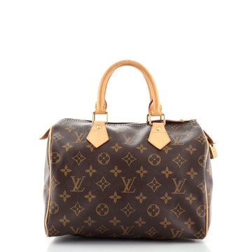 Louis Vuitton Speedy Handbag Monogram Canvas 25