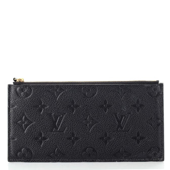 Louis Vuitton Felicie Zip Pouch Insert Monogram Empreinte Leather