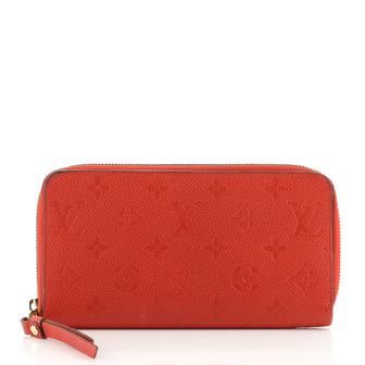 Louis Vuitton Zippy Wallet Monogram Empreinte Leather