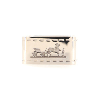 Hermes Bolduc Scarf Ring Metal