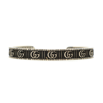 Gucci Double G Cuff Bracelet Sterling Silver