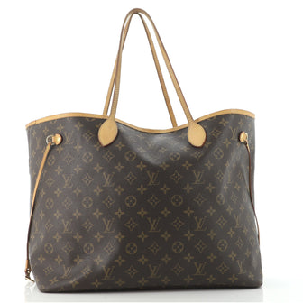 Louis Vuitton Neverfull NM Tote Monogram Canvas GM