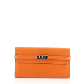 Hermes Kelly Wallet Epsom Long