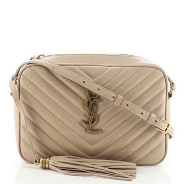 Saint Laurent Lou Camera Bag Matelasse Chevron Leather Small