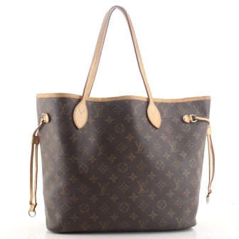 Louis Vuitton Neverfull Tote Monogram Canvas MM