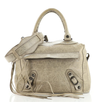 Balenciaga Metro Classic Studs Bag Leather Medium