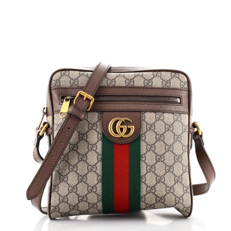 Gucci Ophidia Messenger Bag GG Coated Canvas Small
