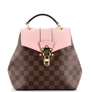 Louis Vuitton Clapton Backpack Damier and Leather