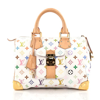 Louis Vuitton Speedy Handbag Monogram Multicolor 30