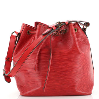 Louis Vuitton Petit Noe Handbag Epi Leather