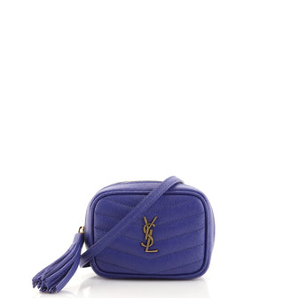 Saint Laurent Lou Camera Bag Matelasse Chevron Leather Baby