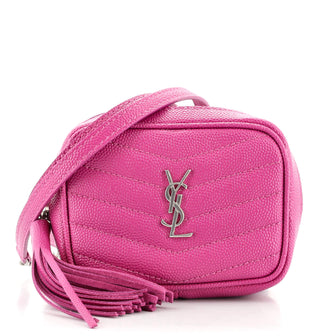 Saint Laurent Lou Camera Bag Matelasse Chevron Leather Baby