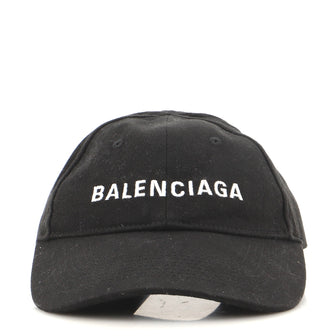 Balenciaga Logo Baseball Cap Canvas