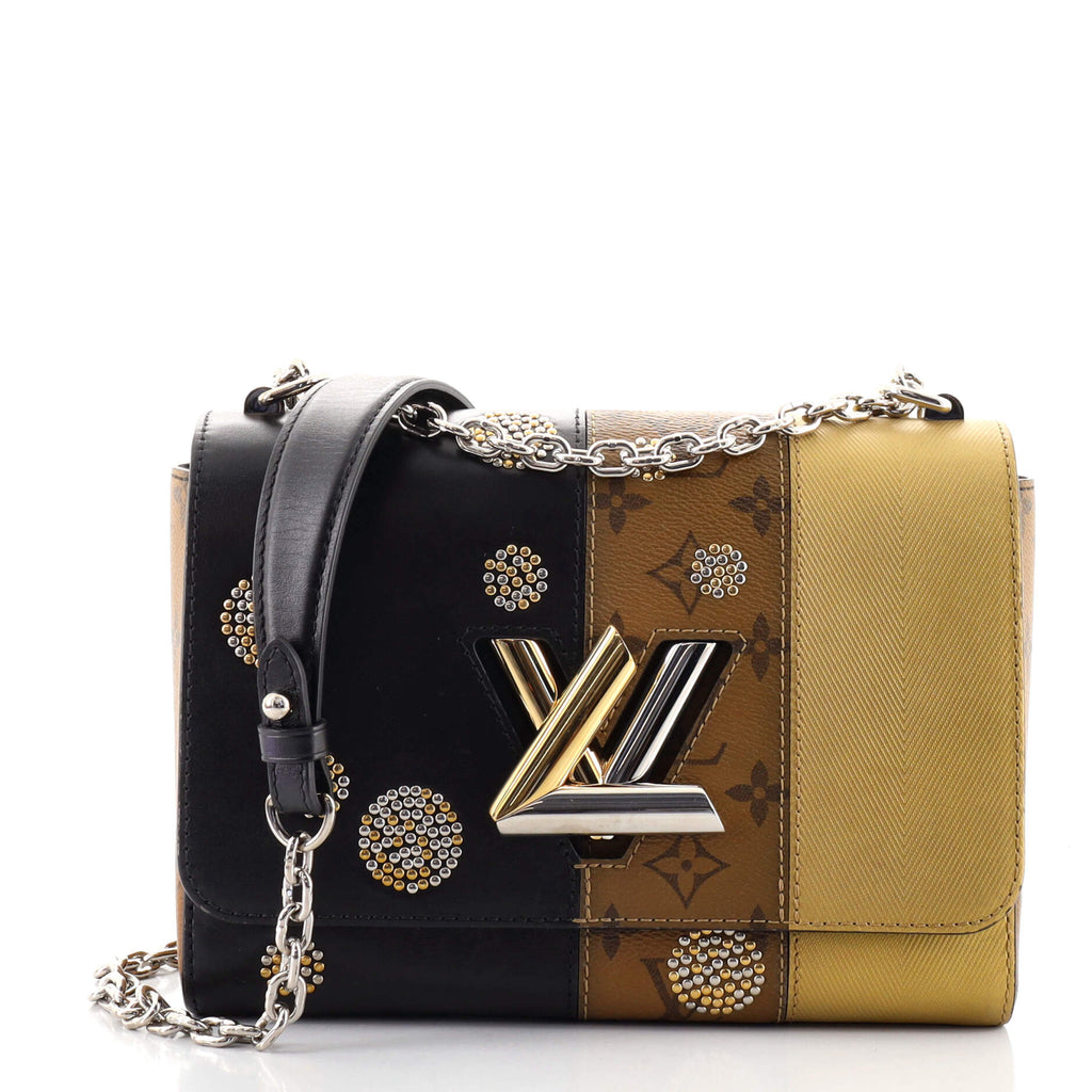 Louis Vuitton Twist Handbag Limited Edition Studded Reverse