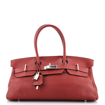 Hermes Birkin JPG Bag Clemence 42 Red