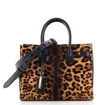 Saint Laurent Sac de Jour Bag Pony Hair Baby