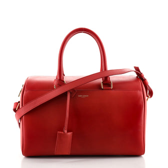 Saint Laurent Classic Duffle Bag Leather 12