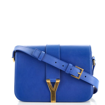 Saint Laurent Chyc Flap Bag Leather Medium