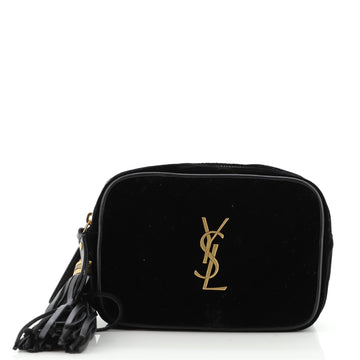 Saint Laurent Lou Belt Bag Matelasse Chevron Velvet