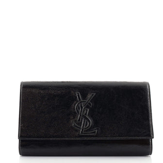 Saint Laurent Belle de Jour Clutch Leather Large
