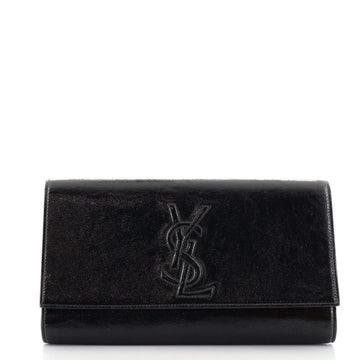 Saint Laurent Belle de Jour Clutch Leather Large
