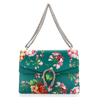 Gucci Dionysus Bag Blooms Print Leather Medium