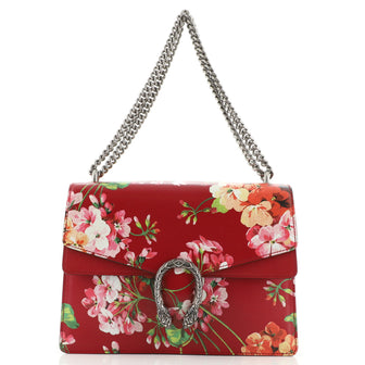 Gucci Dionysus Bag Blooms Print Leather Medium