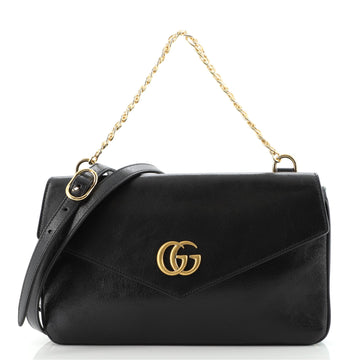 Gucci Thiara Double Shoulder Bag Printed Leather Medium