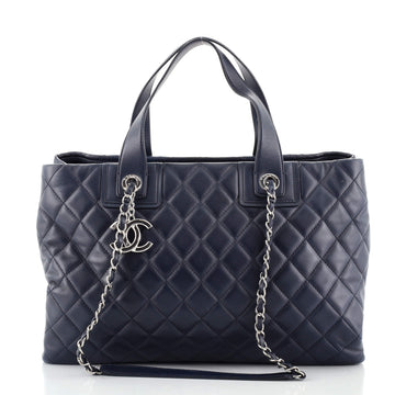 Chanel Daily Shopping Tote Quilted Lambskin