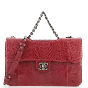 Chanel Perfect Edge Flap Bag Lizard Medium