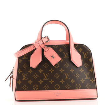 Louis Vuitton Dora Handbag Monogram Canvas and Calfskin PM