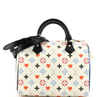 Louis Vuitton Speedy Bandouliere Bag Limited Edition Game On Multicolor Monogram 25